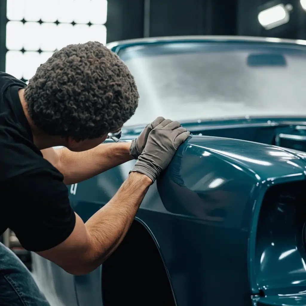 How Professionals Prepare a Car for Respraying