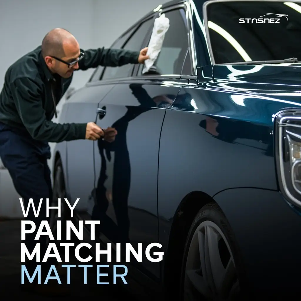 Why Paint Matching Matters in Car Body Repairs
