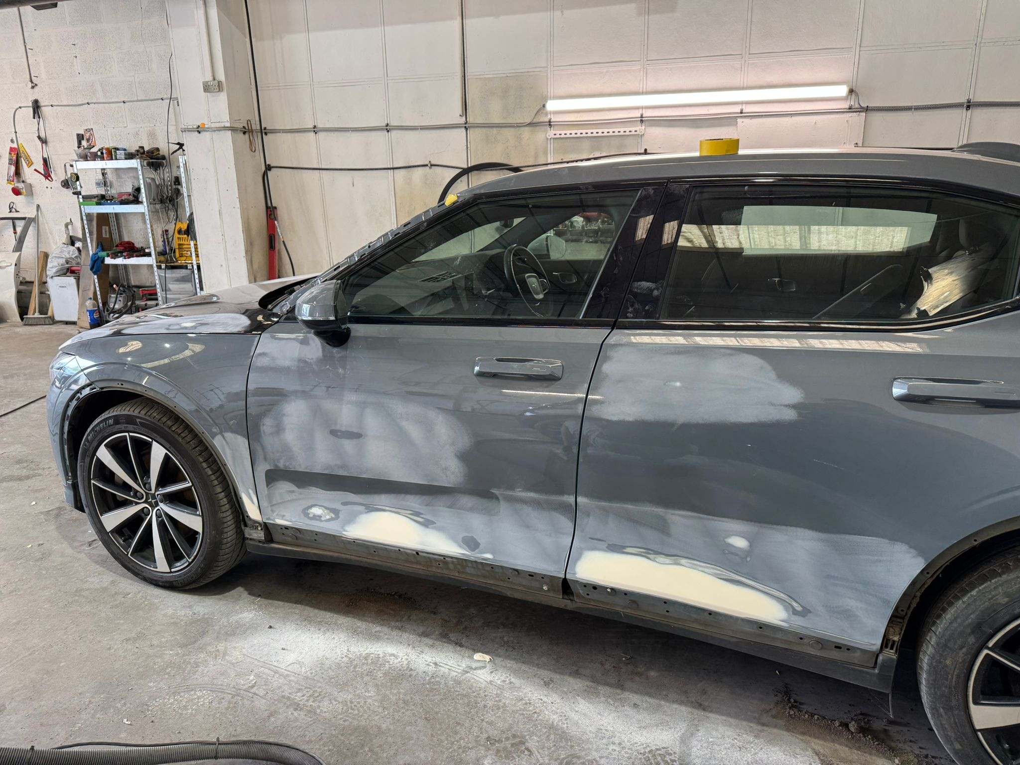 VOLVO-2 before and after - bodywork in Coventry before