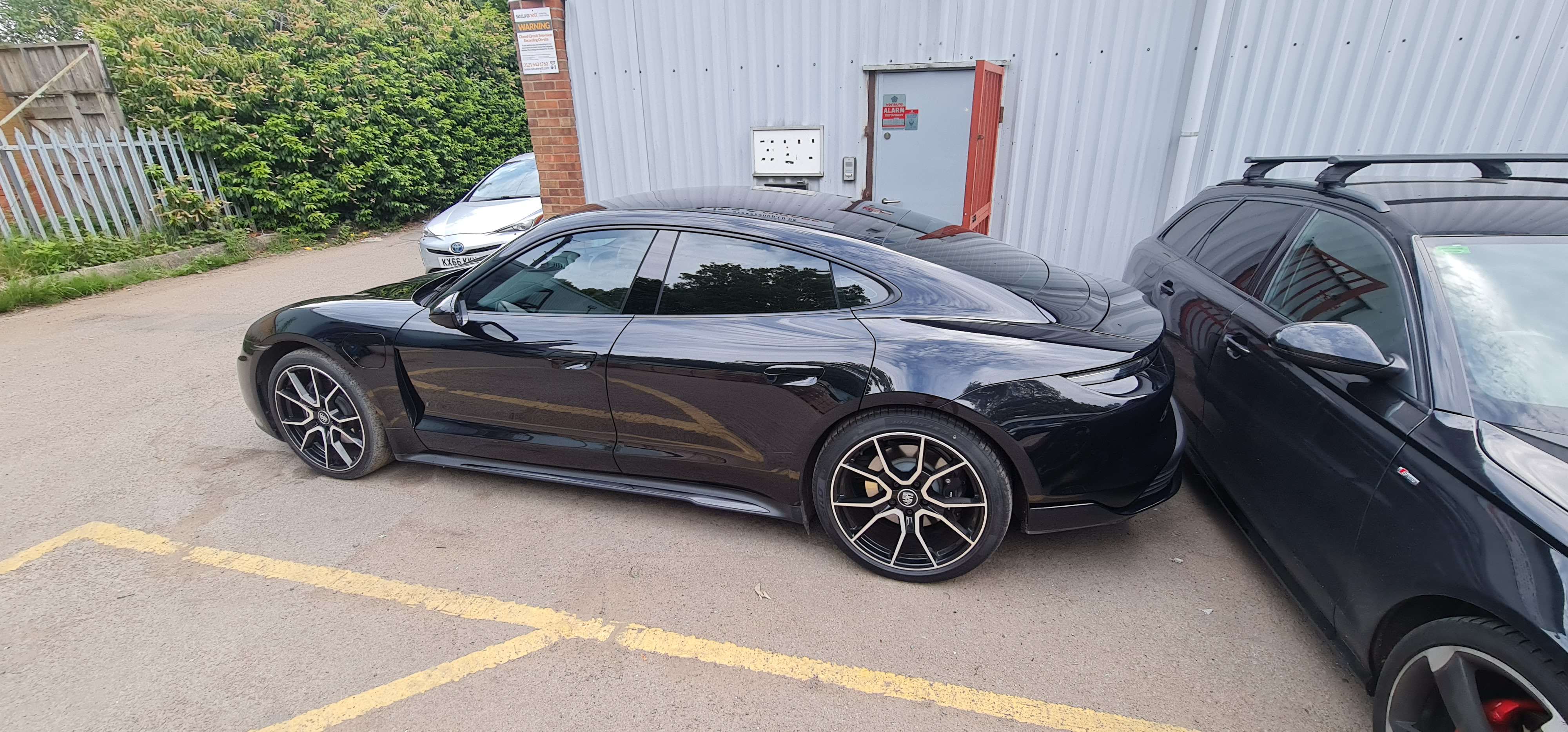Porche before and after — Complete Collision Repair & Restoration, Paintless Dent Removal (PDR), and Professional Scratch Repair & Refinishing in Coventry after