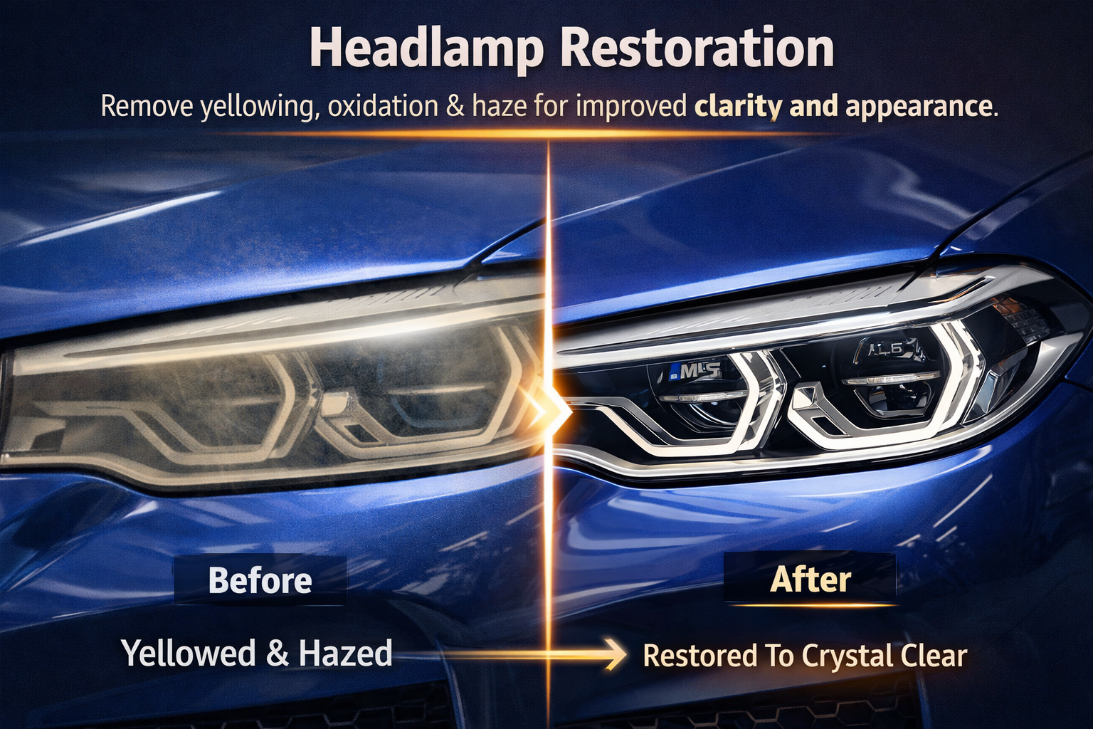 Headlight restoration