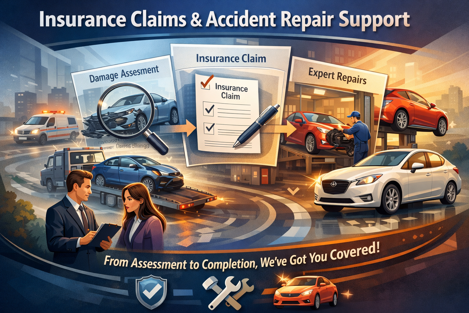 Insurance Claim & Accident Repair Support
